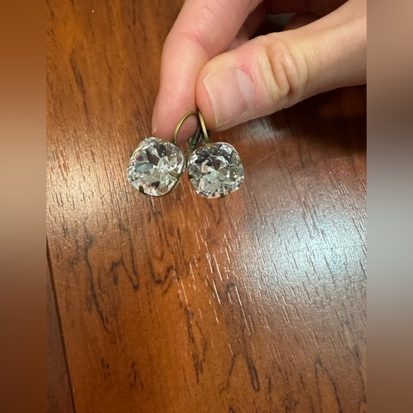 Anthropologie Jewelry - Elegant Crystal Earrings
